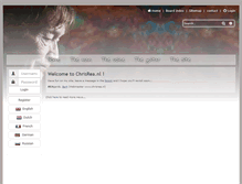 Tablet Screenshot of chrisrea.nl